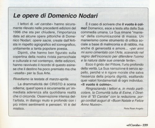 El Carobe 1996 n.4