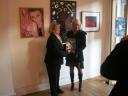 L’artista Stefania Galli “VaVa” e la Prof.ssa Anna Francesca Biondolillo