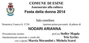 Mostra Arianna Nodari