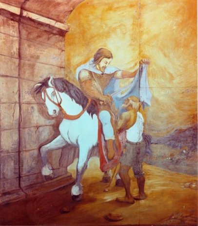 S. Martino '82 Esposto nella Chiesa di Plemo (Esine) - Copertina di El Carobe 1996 n.3